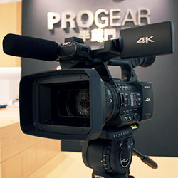 SONY 4Kハンドヘルドビデオカメラ PXW-Z100 PROGEAR半蔵門にて展示開始 ...