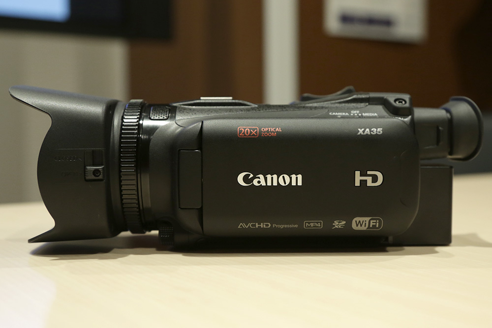 感度UP＆新記録モード搭載！Canon小型業務用HDビデオカメラ 「XA30