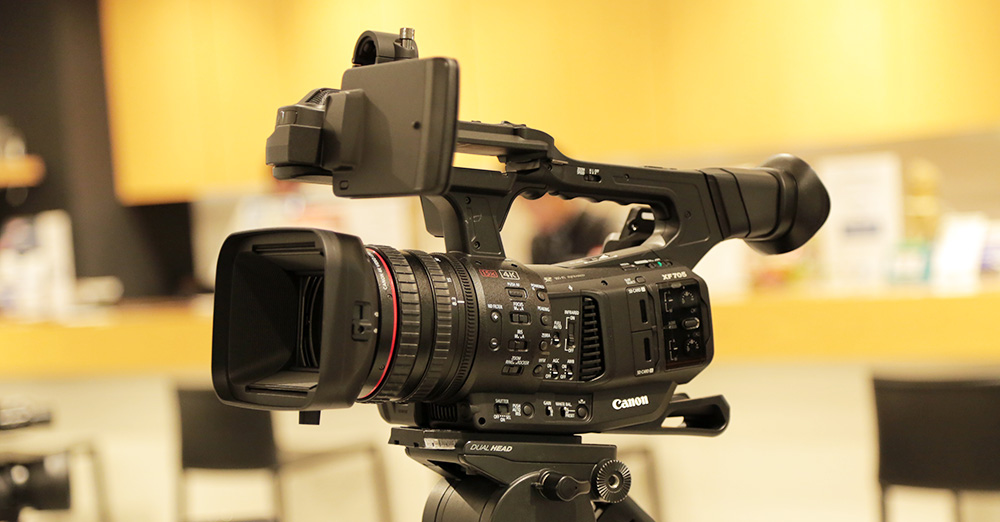 キヤノン 4K業務用ビデオカメラ XF705 ショールーム展示中！ – 新着情報 | SYSTEM5