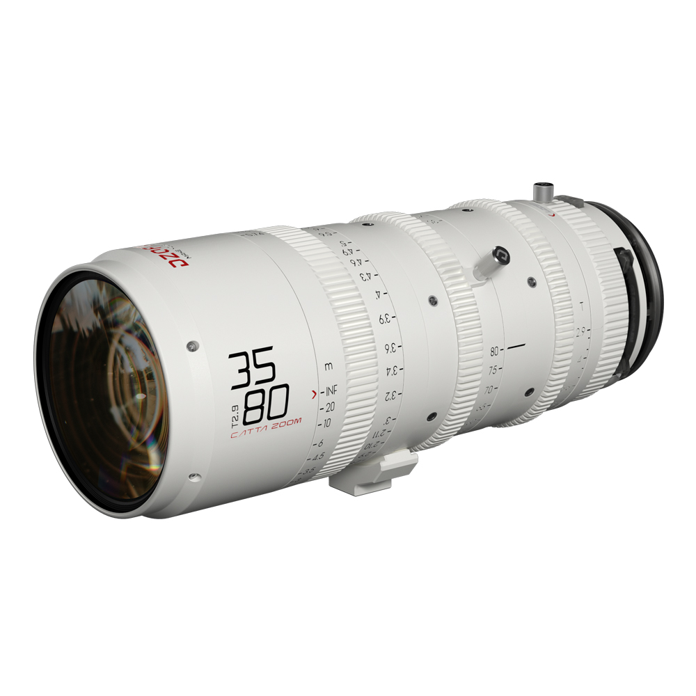 DZOFilm DZO-FF3580E フルフレームズームレンズ Catta Zoom 35-80mm T2.9(ホワイト)