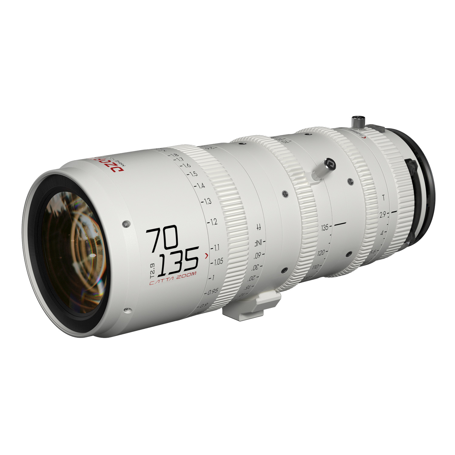 DZOFilm DZO-FF70135E フルフレームズームレンズ Catta Zoom 70-135mm T2.9(ホワイト)