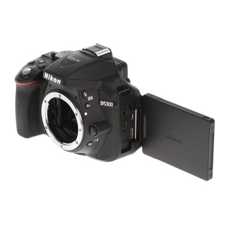 Nikon D5300LKP18-55 デジタル一眼レフカメラ D5300 AF-P 18-55 VR レンズキット ブラック