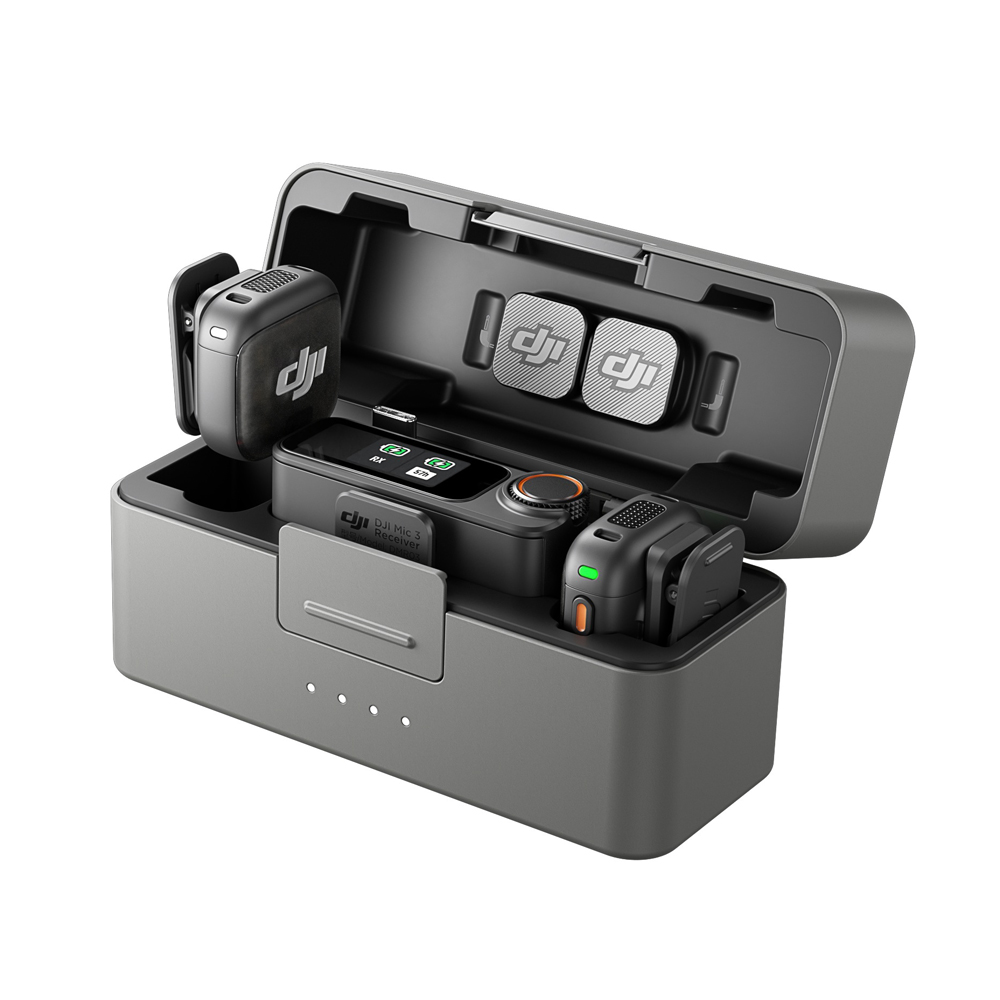 DJI Mic 3(トランスミッター×2 + レシーバー×1＋充電ケース)
