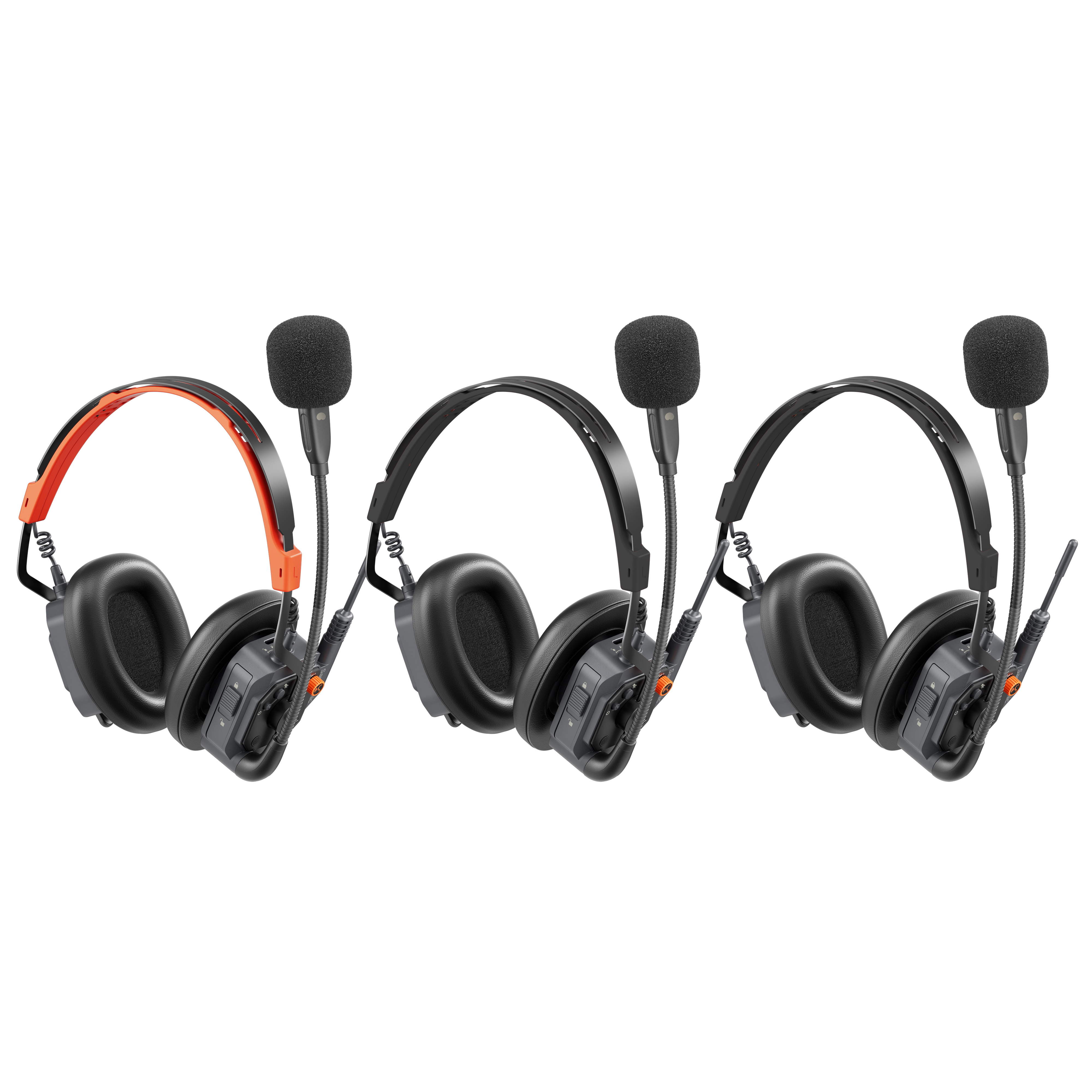 ワイヤレスインターカム WiTalk9X 3人用両耳ヘッドセットキット