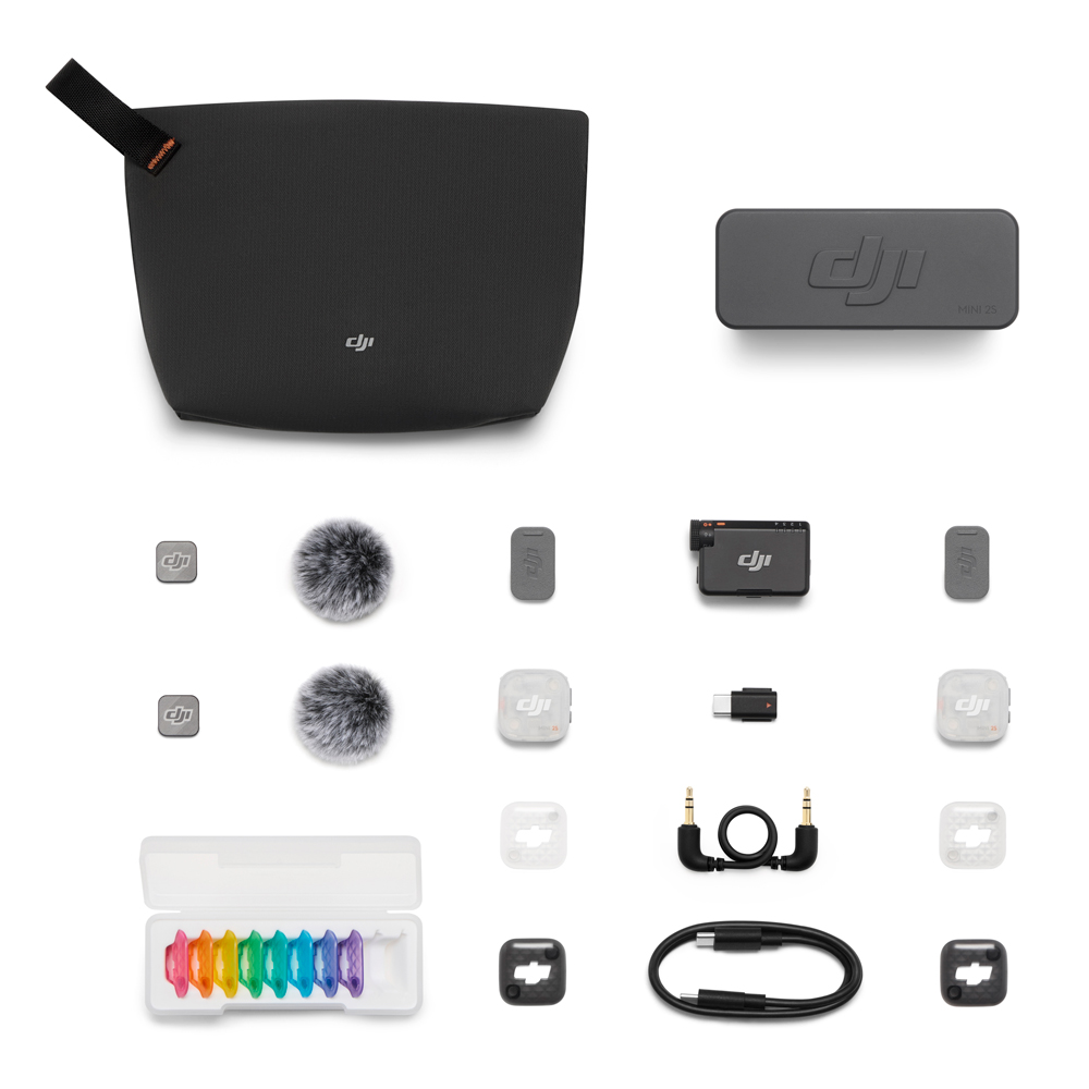 DJI Mic Mini 2S(2 TX + 1 RX + 充電ケース)