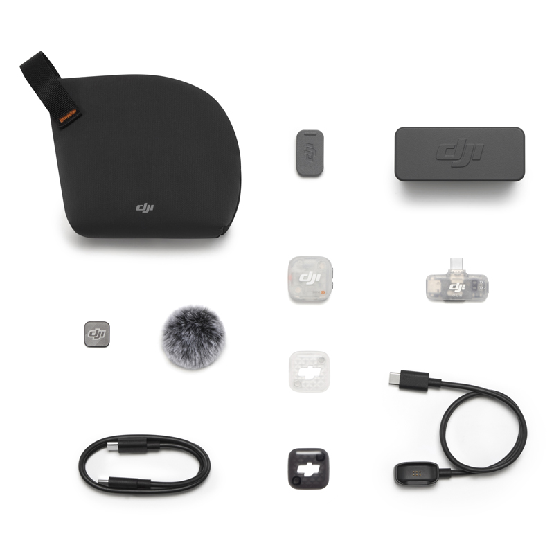 DJI Mic Mini 2S(1 TX + 1 モバイル RX + 充電ケース)